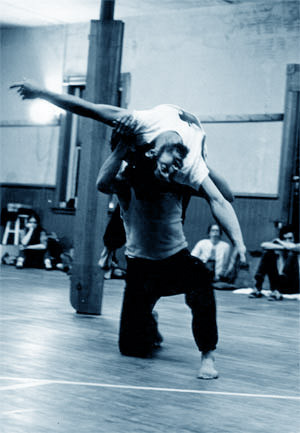 Photo de Daniel Lepkoff et Steve Paxton - par ©Stephen Petegorsky